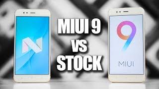 Stock Android vs MIUI 9 - Mi A1 vs Mi 5X Speedtest Comparison