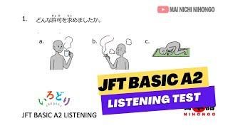 JFT BASIC A2 LISTENING PRACTICE TEST