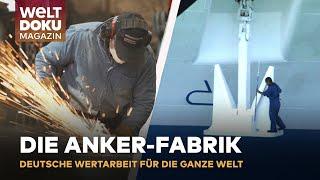 HANDWERK Anker für Kreuzfahrtschiffe - von Deutschland aus in die ganze Welt