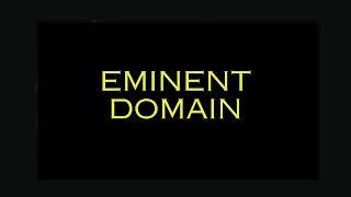 Concept of eminent domain
