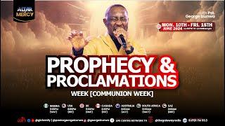 ALTAR OF MERCY  PROPHECY AND PROCLAMATIONS