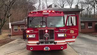 Dekalb County Fire Station 16 New Aerial Truck Sutphen