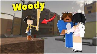 Roblox Da Hood TINY Woody Exploit Trolling Simps