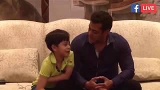 Salman Khan Facebook Live Video Tubelight  Tubelight  22 June 2017