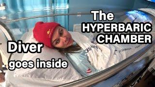 S4E10  Hyperbaric Chamber Scuba Diver goes inside & experiences a Real Chamber