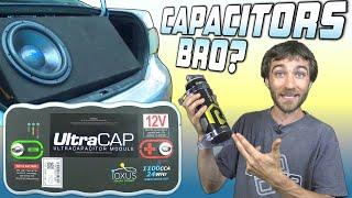 The TRUTH About Car Audio CAPACITORS Testing a CHEAP 12v Capacitor VS IOXUS UltraCap Supercapacitor