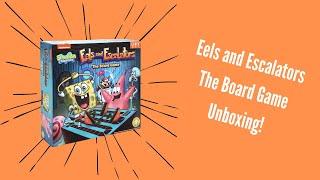 Eels and Escalators The Board Game Unboxing