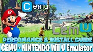 CEMU - Nintendo Wii U Emulator  Installation & Perfomance Guide Deutsch