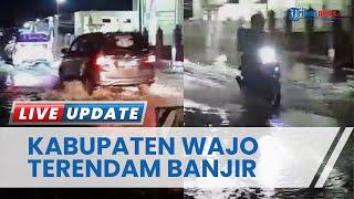 Warga Diimbau Waspada saat Melintasi Kabupaten Wajo yang Terendam Banjir Setinggi Mata Kaki