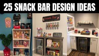 25 Snack Bar Design Ideas  J4 Vlogs