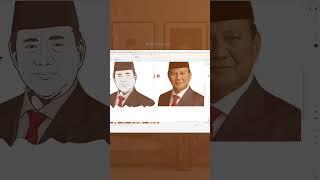 digital art pak Prabowo capres 02 2024 #prabowosubianto #prabowo