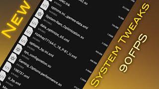 System Tweaks cpugpu performance +90fps No Root