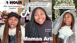 * 1 HOUR * MAMAA.ARI Funny Tiktok POV Videos Compilation 2024