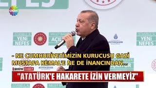 Atatürke hakarete izin vermeyiz