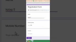 Google Forms With Auto Generate Reference Numbers When Submitted.