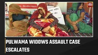 Dictatorship BY CM Gehlot BJP MP Kirodi Lal Meena  Widows Of Pulwama Martyrs Detained From Protest