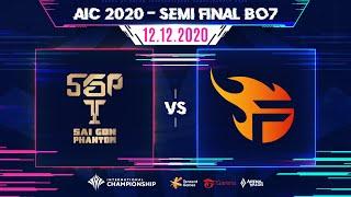 Saigon Phantom vs Team Flash - Bán Kết AIC 2020 12.12.2020