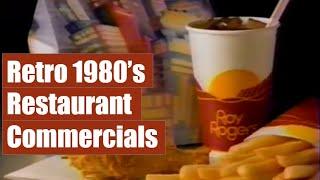Old Restaurant Commercials from the 1980s - 60 minutes of 80s nostalgia