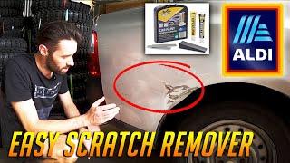 How to fix or remove a scratch in car paint work cheaply and quickly.