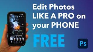 ویرایش عکس‌ها مانند یک PRO IOS و ANDROID رایگان - Adobe Photoshop Express
