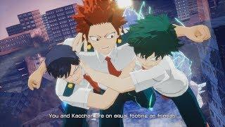 Midoriya Iida & Kirishima saves Bakugo - My Hero Ones Justice PC Walkthrough Part 15 Rank S