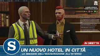 IPRP- FIVEM Innaugurazione del Nuovo Hotel in Città Hotel Eldorado GTA 5 RP