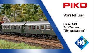 PIKO V109 H0 Expert 3yg-Wagen Umbauwagen #58240 ff