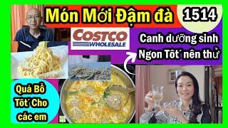 Mới ngon nên thử Costco mì gà canh dưỡng sinh súp thịt rât́ bổ #1514