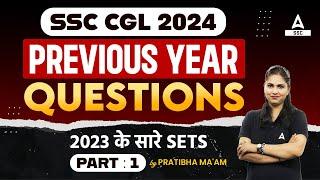 SSC CGL 2024  SSC CGL All Previous Year Questions Paper  By Pratibha Maam