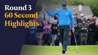 Highlights of Henrik Stensons four-under third round