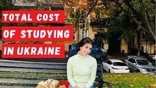 TOTAL COST FOR STUDYING IN UKRAINE  Budget for #MBBS in Ukraine
