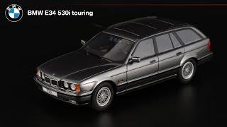 Баварский универсал 1990-х BMW 530i E34 touring • Neo Scale Models • Масштабные модели 143