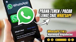 COBAIN Yuk ‼️ PRANK TEMANPACAR LEWAT APLIKASI WHATSAPP