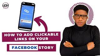 How To Add a Clickable Link On Your Facebook Story In 2024  Fastest & Easiest Way