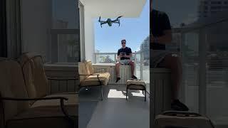 Drone takes off a balcony #drone #dronevideo #takeoff #pilot #dji #djiair2s #dronelife