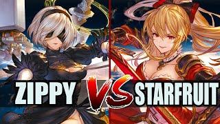 GBVSR  Zippy 2B vs Starfruit Vira  High Level Gameplay