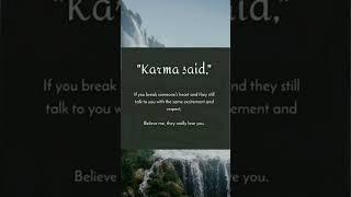 Karma quotes #shorts