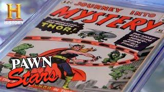 Pawn Stars SUPER EXPENSIVE Thor Comic Book is MAJOR Marvel History Season 18  History