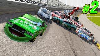 DINOCOS ALL MINE CRASH Attempt #2 + FAILS  Forza Motorsport 6  NASCAR Expansion