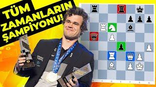 SÜRE NE OLURSA OLSUN DÜNYA ŞAMPİYONU O Dünya Blitz Şampiyonası Final OyunuCARLSEN-ABDUSATTOROV