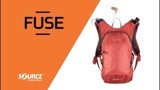 FUSE 8L  12L Backpack With Hydration - Ideal For Hiking Biking and any Adventures Outdoors