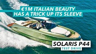 Solaris Power 44 test drive  €1m Italian beauty has a trick up its sleeve  Motor Boat & Yachting