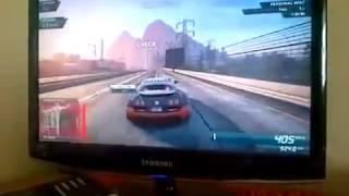 NFS MW2 Bugatti super sport clocked to 444 Kmh