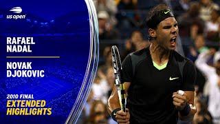 Novak Djokovic vs. Rafael Nadal Extended Highlights  US Open 2010 Final