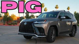 Why The Lexus LX600 is a Luxurious PIG