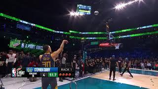 Three Point Contest Stephen Curry - Final Round  February 16 2019  NBA All-Star 2019