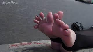 Asian Heels  Bare Soles  Cute Feet