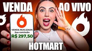 PRIMEIRA VENDA HOTMART AO VIVO Como Fazer a Primeira Venda Como Afiliado No Google Ads