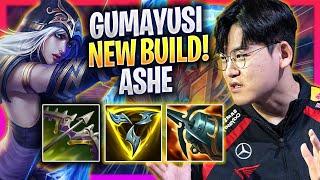 GUMAYUSI TRIES NEW ASHE BUILD - T1 Gumayusi Plays Ashe ADC vs Jinx  Season 2024
