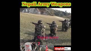 Nepal Army New Weapons  #nepalarmy #gorkhalitv